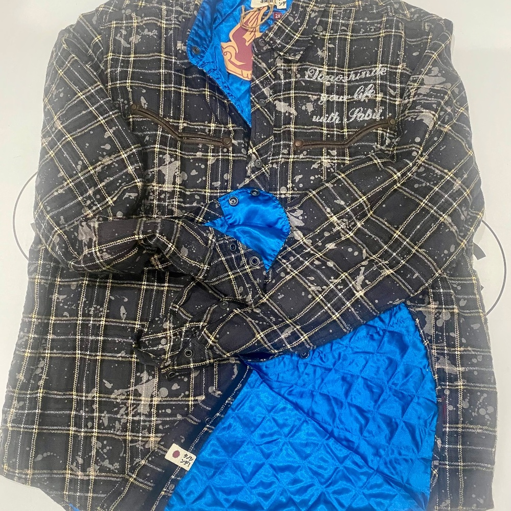 SABIT Vintage TANOSHINDE Shirt/Jacket Sz 2X